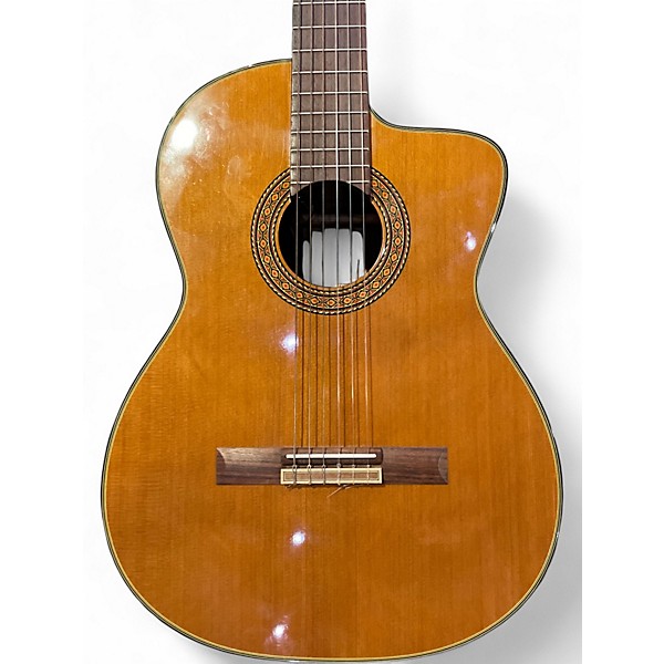 Used Takamine TC132SC Brown Acoustic Electric Guitar