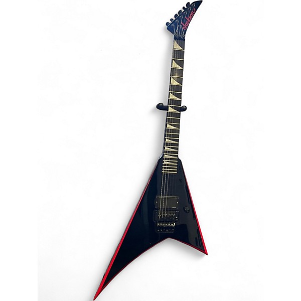 Used Jackson RR24 BLACK BLOOD BEVELS Solid Body Electric Guitar