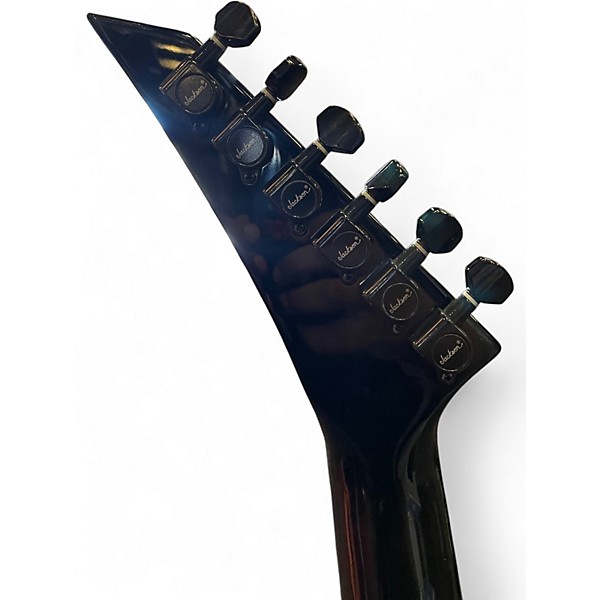 Used Jackson RR24 BLACK BLOOD BEVELS Solid Body Electric Guitar