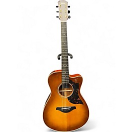Used Yamaha AC3M DLX Tobacco Burst Acoustic Electric Guitar