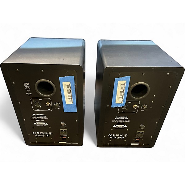 Used M-Audio BX8A Pair Powered Monitor