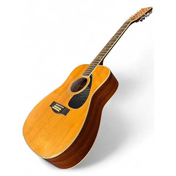 Used 1990s Yamaha FG512II Natural  12 String Acoustic Guitar