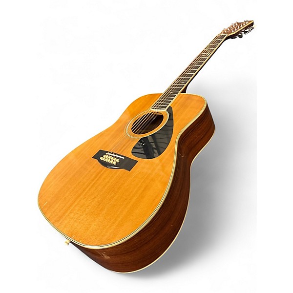 Used 1990s Yamaha FG512II Natural  12 String Acoustic Guitar