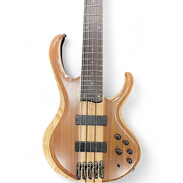Used Ibanez BTB745 Natural Electric Bass Guitar