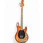 Used Sterling by Music Man Ray 34 Orange Electric Bass Guitar thumbnail