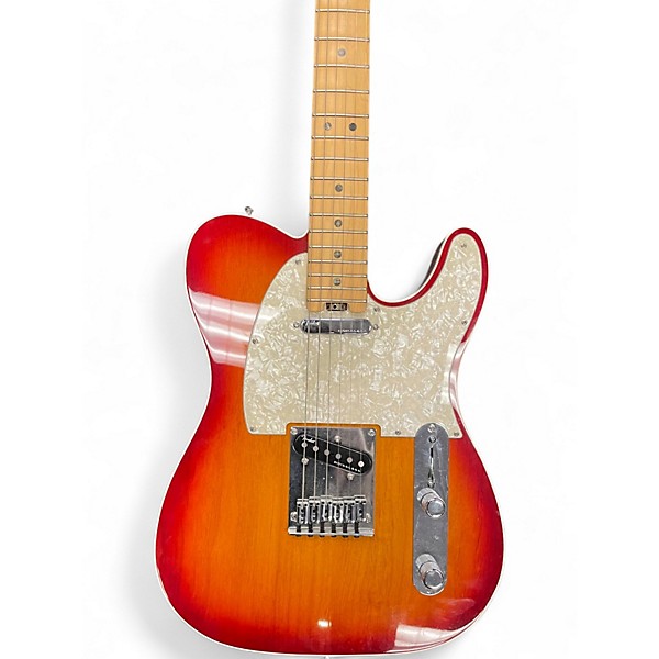 Used 2015 Fender American Elite Telecaster Aged Cherry Burst Solid Body Electric Guitar