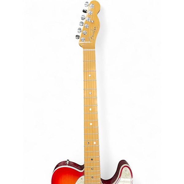 Used 2015 Fender American Elite Telecaster Aged Cherry Burst Solid Body Electric Guitar