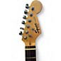 Used Squier STRATOCASTER BLACK Solid Body Electric Guitar