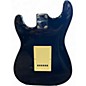 Used Squier STRATOCASTER BLACK Solid Body Electric Guitar