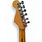 Used Squier STRATOCASTER BLACK Solid Body Electric Guitar