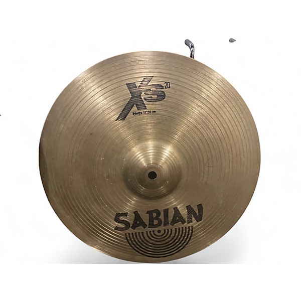 Used SABIAN 14in XS20 Hi Hat Pair Cymbal