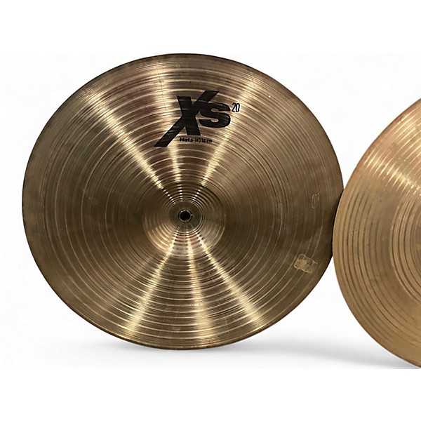 Used SABIAN 14in XS20 Hi Hat Pair Cymbal