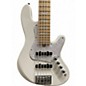 Used Cort Elrick NJS5 White Electric Bass Guitar