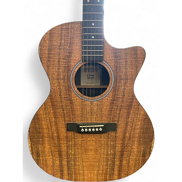 Used Martin X Series Special Koa Natural Acoustic Electric Guitar