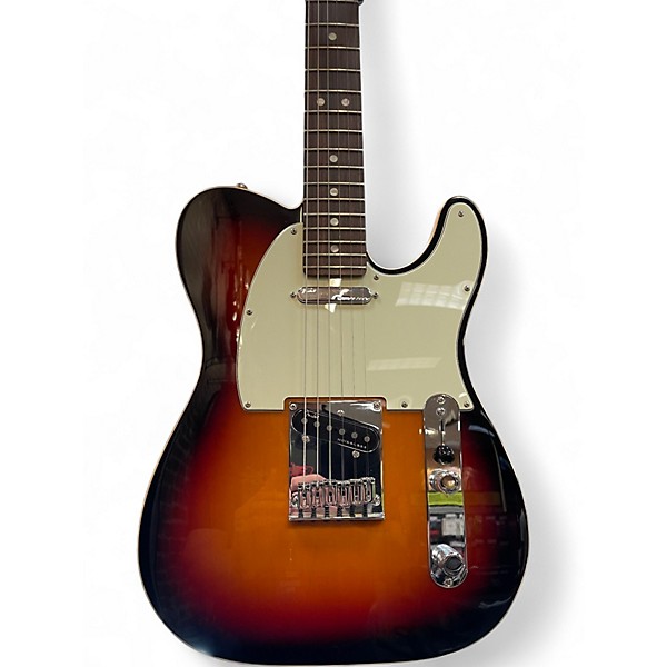 Used Fender American Ultra Telecaster Sunburst Solid Body Electric Guitar