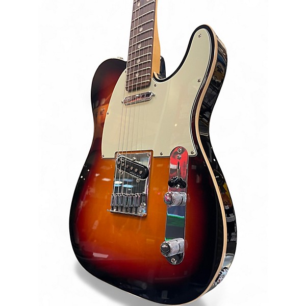 Used Fender American Ultra Telecaster Sunburst Solid Body Electric Guitar