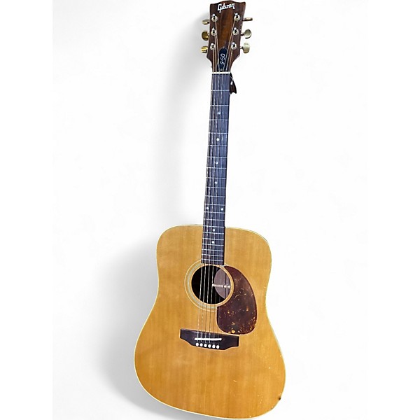 Vintage 1971 Gibson J-50 Natural Acoustic Guitar