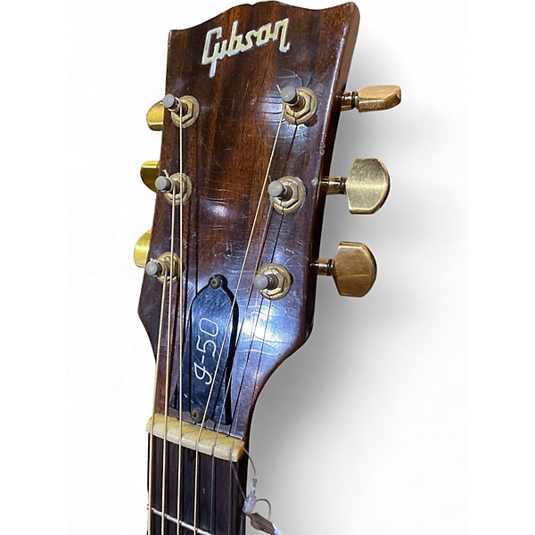 Vintage 1971 Gibson J-50 Natural Acoustic Guitar