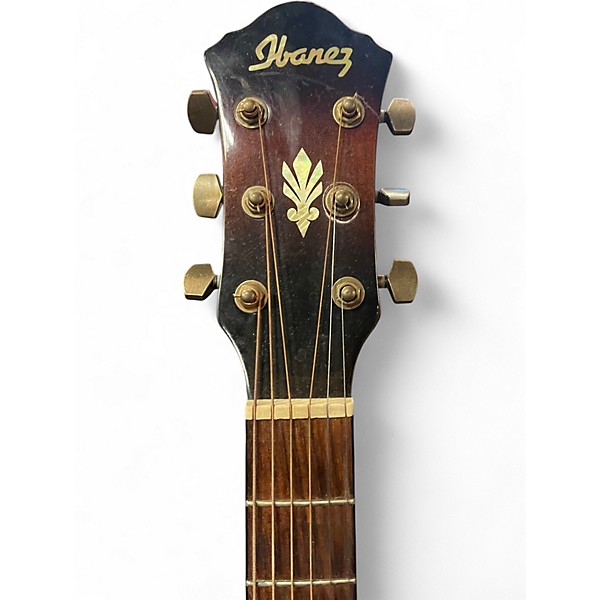Used 2010s Ibanez AE-25-TS 2 Color Sunburst Acoustic Guitar