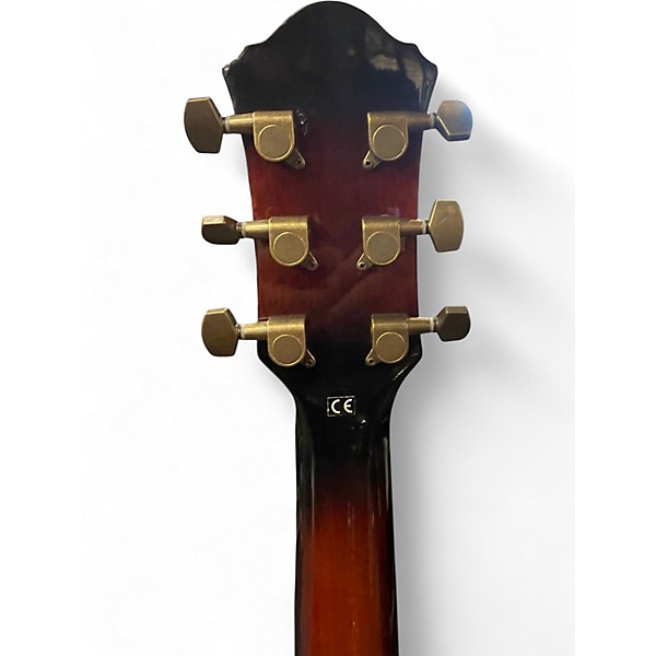 Used 2010s Ibanez AE-25-TS 2 Color Sunburst Acoustic Guitar