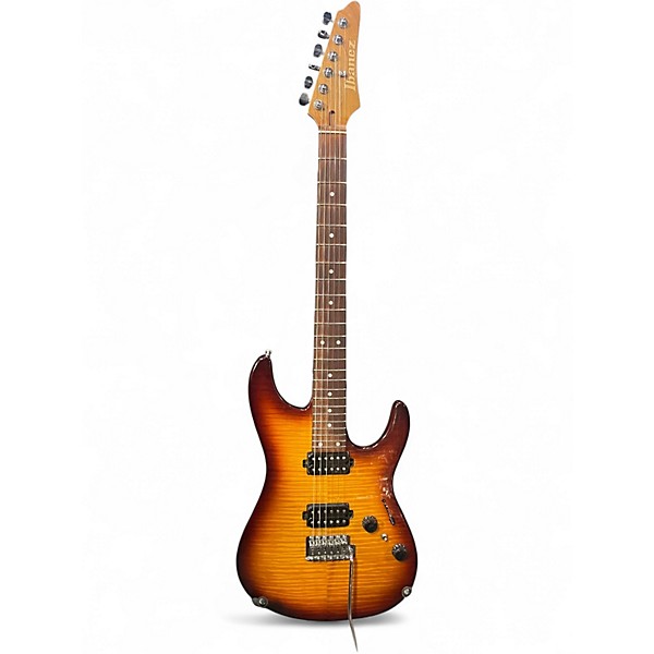 Used 2025 Ibanez AZ24S1FVLS Violin Sunburst Solid Body Electric Guitar