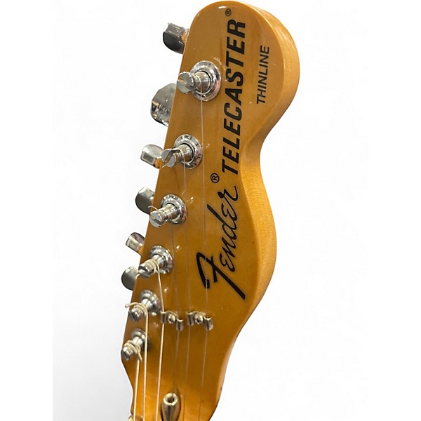 Used Fender Vintera 70s Telecaster Thinline Natural Hollow Body Electric Guitar