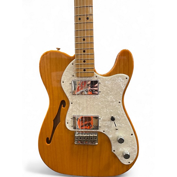 Used Fender Vintera 70s Telecaster Thinline Natural Hollow Body Electric Guitar