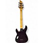 Used Schecter Guitar Research Omen Extreme 6 Trans Purple Solid Body Electric Guitar
