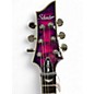 Used Schecter Guitar Research Omen Extreme 6 Trans Purple Solid Body Electric Guitar