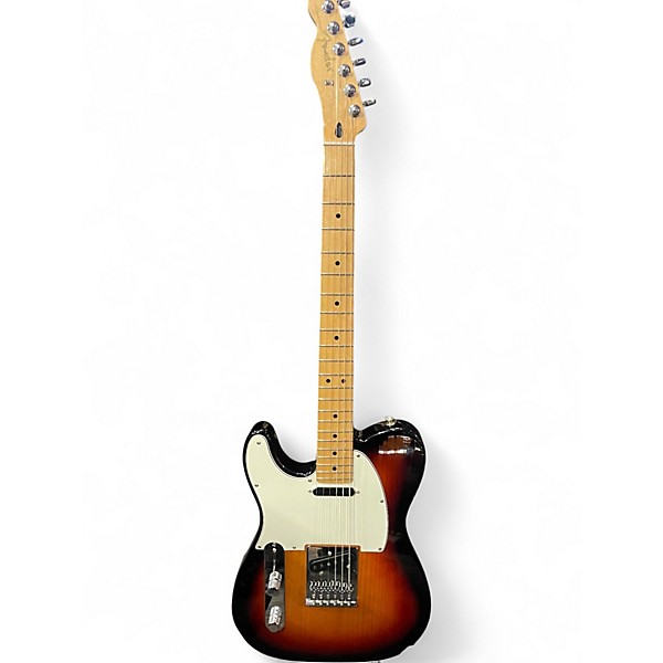 Used 2018 Fender Player Telecaster Left Handed 2 Color Sunburst Solid Body Electric Guitar