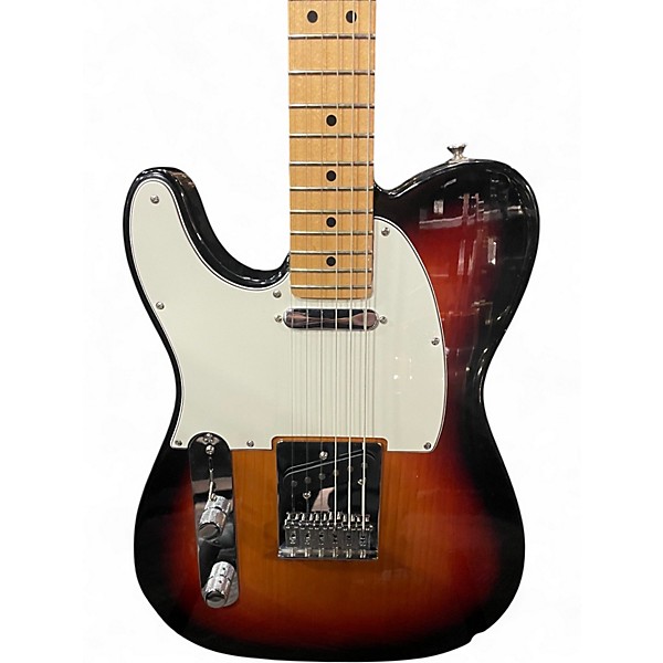 Used 2018 Fender Player Telecaster Left Handed 2 Color Sunburst Solid Body Electric Guitar