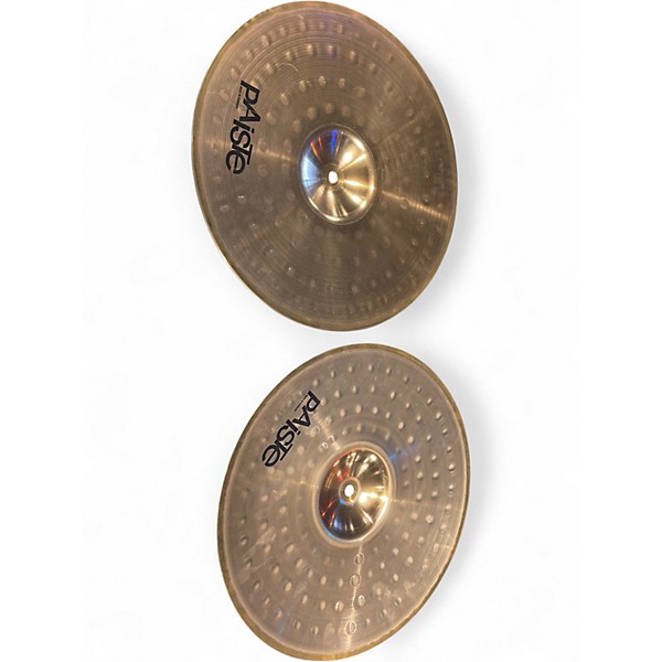 Used Paiste 14in PST 5 Medium Hi-Hat Pair Cymbal