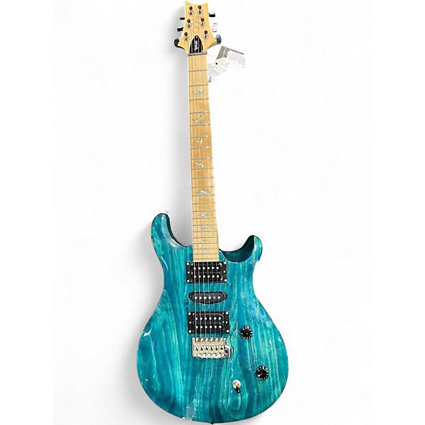Used PRS Swamp Ash Special Iri blue Solid Body Electric Guitar