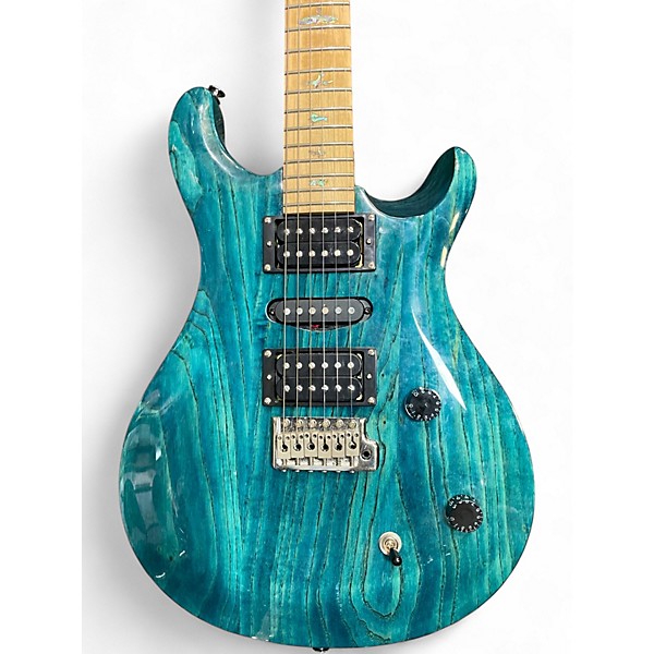 Used PRS Swamp Ash Special Iri blue Solid Body Electric Guitar