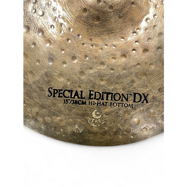 Used TRX 15in SPECIAL EDITION DX HI HAT PAIR Cymbal