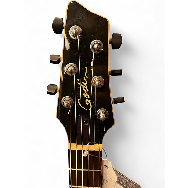 Used Godin A6 Ultra Black Acoustic Electric Guitar