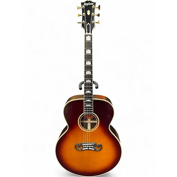 Used Epiphone SJ-200 ROSEWOOD REISSUE Vintage Sunburst Acoustic Guitar