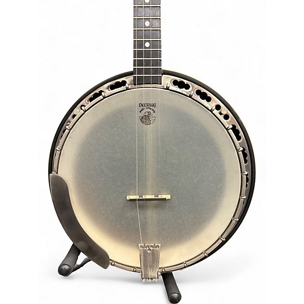 Used 1999 Deering Sierra Plectrum Natural Banjo