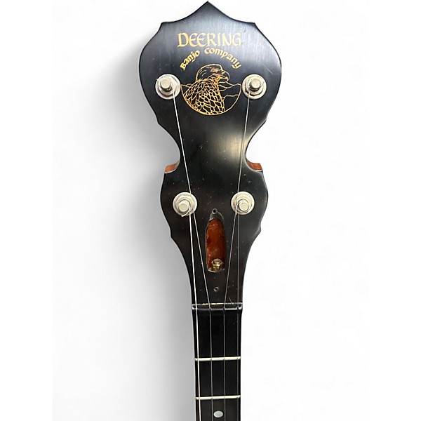 Used 1999 Deering Sierra Plectrum Natural Banjo