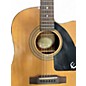 Used Epiphone AJ100CE Natural Acoustic Electric Guitar