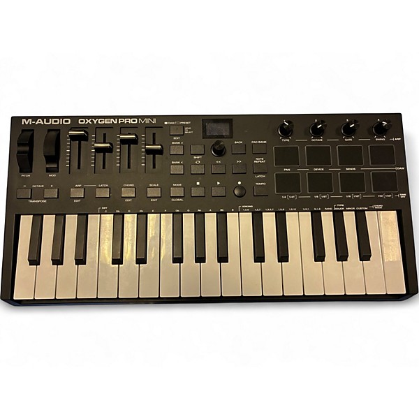 Used M-Audio Oxygen Pro Mini MIDI Controller