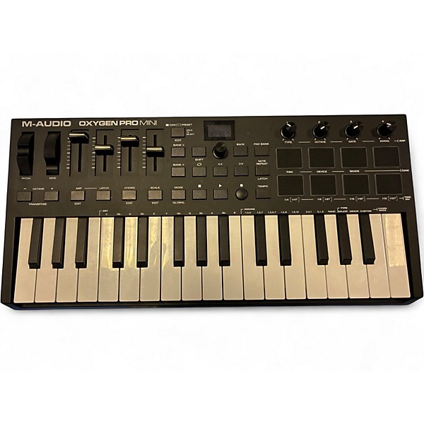 Used M-Audio Oxygen Pro Mini MIDI Controller