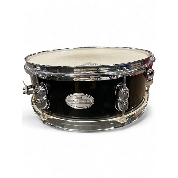 Used Pearl 5 Piece Rhythm Traveler Compact Black Drum Kit
