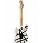 Used 2013 EVH Striped Series Black and White Solid Body Electric Guitar