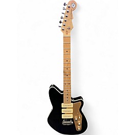 Used Reverend Jetstream 390 Black Solid Body Electric Guitar