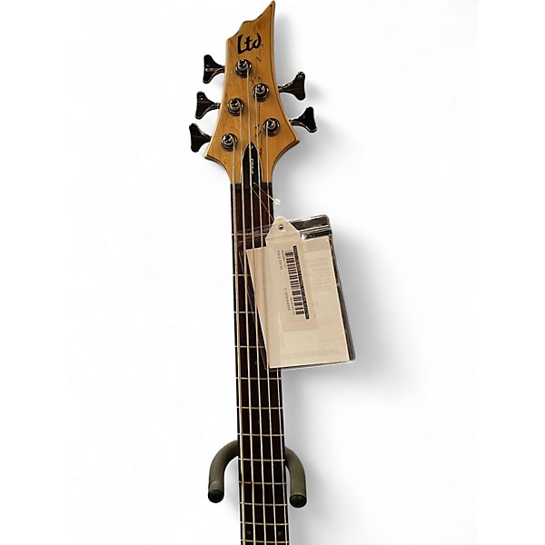 Used Ltd B205 5 String Natural Electric Bass Guitar