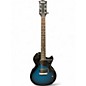 Used Maestro Les Paul Blue Burst Solid Body Electric Guitar