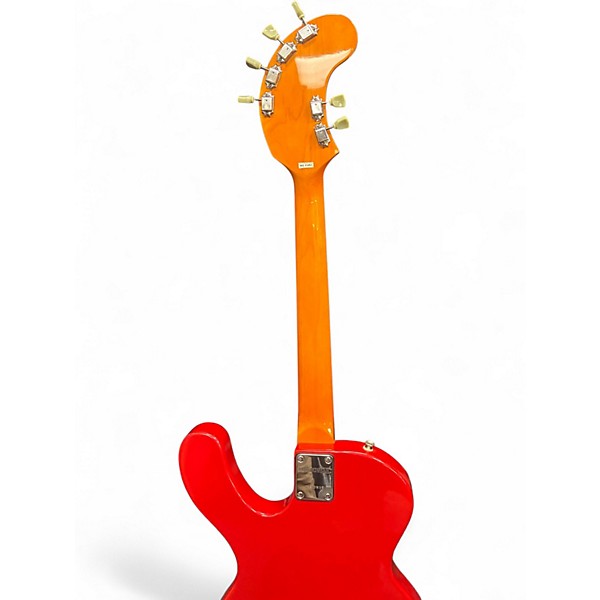 Used Musicvox SPACERANGER Red Solid Body Electric Guitar