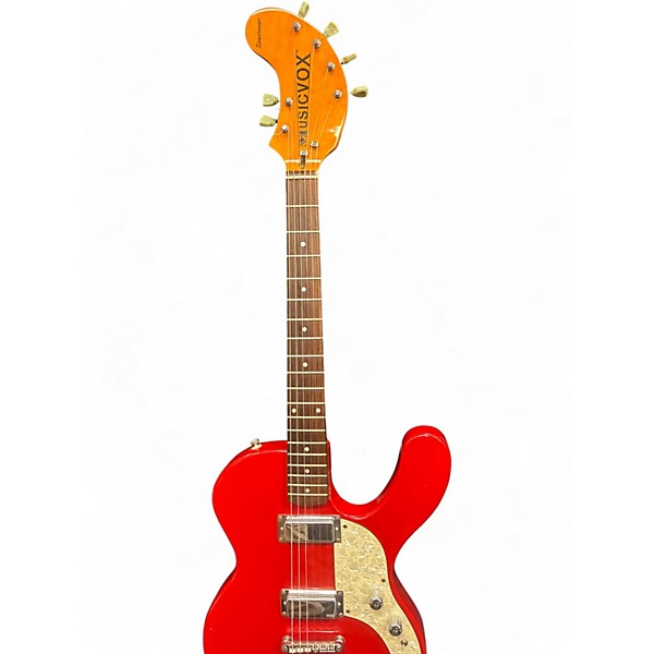 Used Musicvox SPACERANGER Red Solid Body Electric Guitar