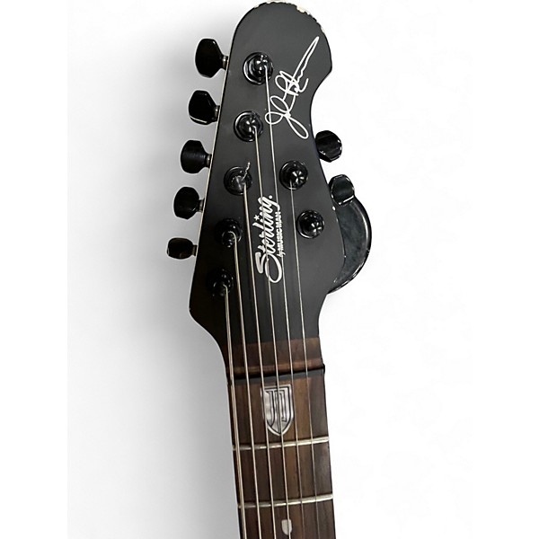 Used Sterling by Music Man JP70 John Petrucci Signature Black Solid Body Electric Guitar